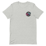 Full color embroidered tee shirt