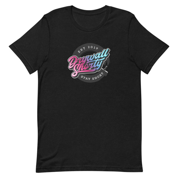 Colorful logo short-sleeve unisex t-shirt