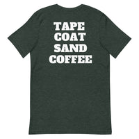 Tape, Coat, Sand , Coffee