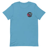 Full color embroidered tee shirt